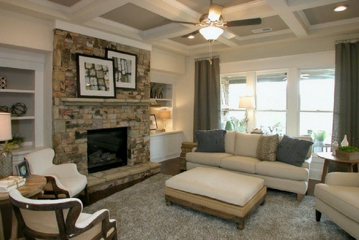 Tipton Homebuilders Model  Interior at The Alcove in Sterling on the Lake