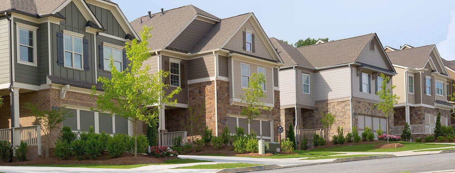 New homes in Sterling on the Lake, Flowery Branch GA.