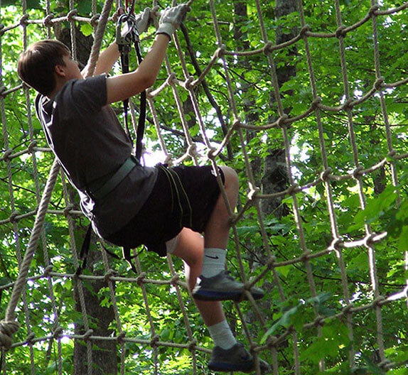 Treetop Quest ropes course