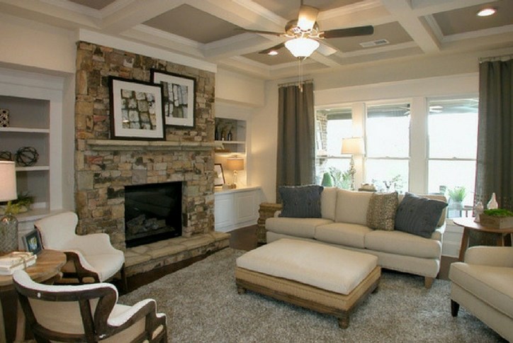 Tipton Homebuilders Model Interior at The Alcove in Sterling on the Lake