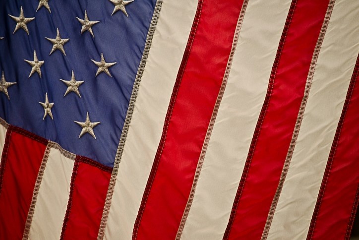 American Flag at Sterling on the Lake