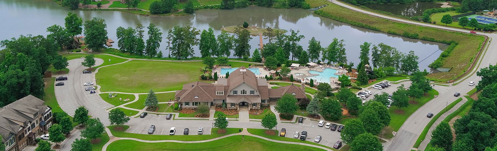 Homes within Sterling on the Lake, conveniently located near Buford, GA.