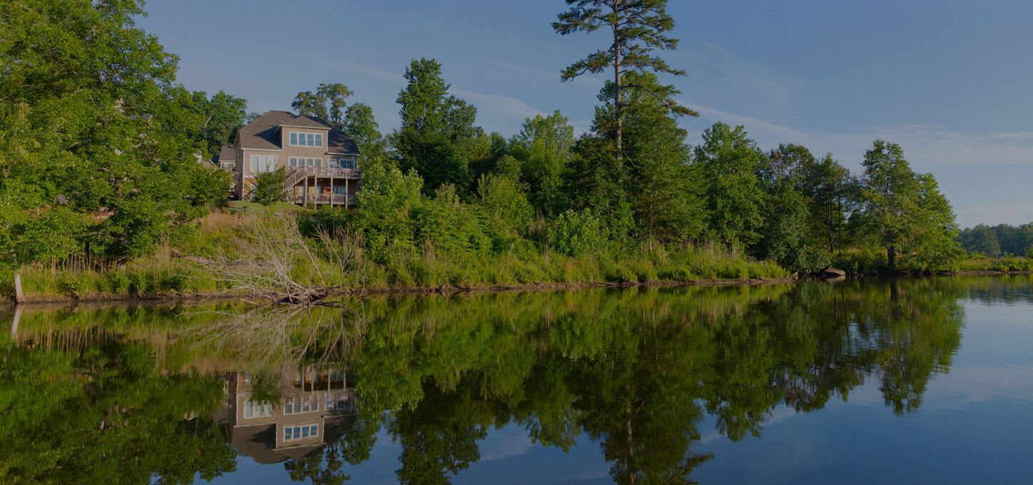 Luxury lakefront home in Sterling on the Lake.