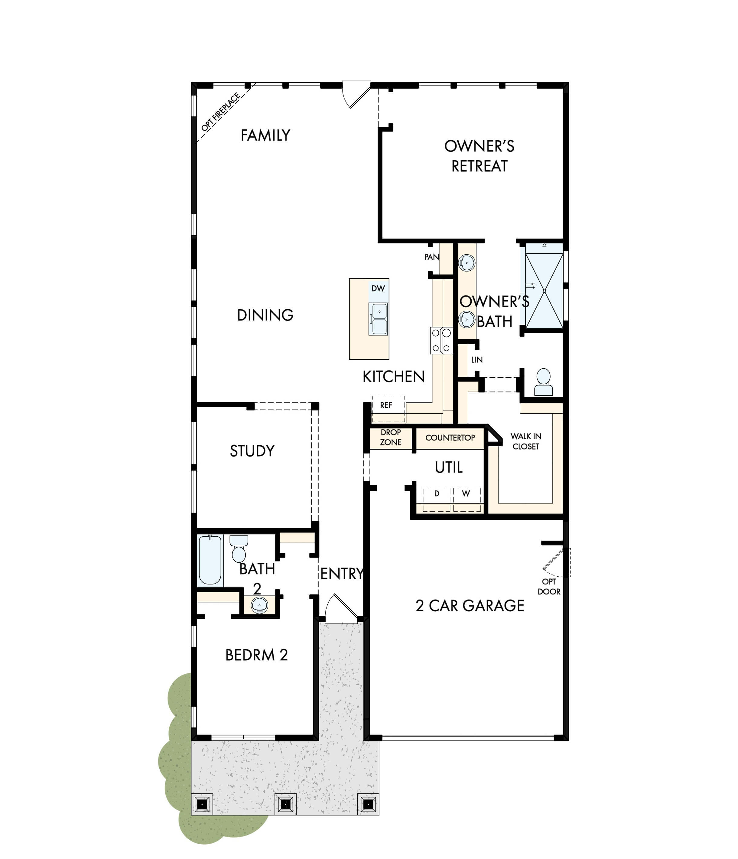 david weekley floor plans 2004