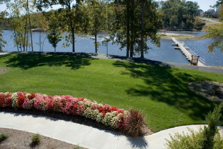 Lake Sterling at spring time.