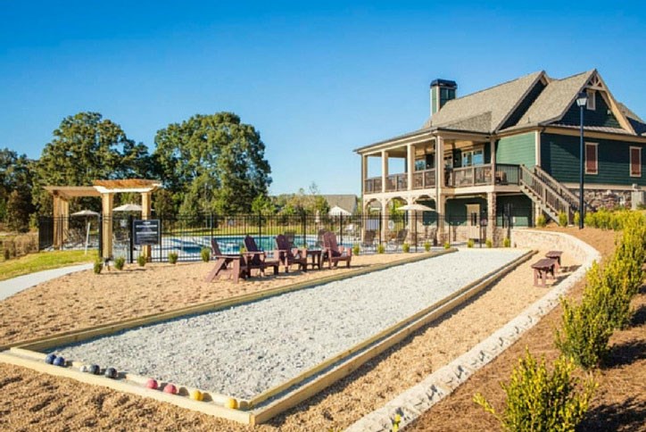 The Lodge amenity at Sterling on the Lake.