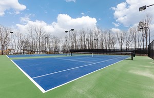 Pickleball courts at The Retreat Clubhouse, Sterling on the Lake.